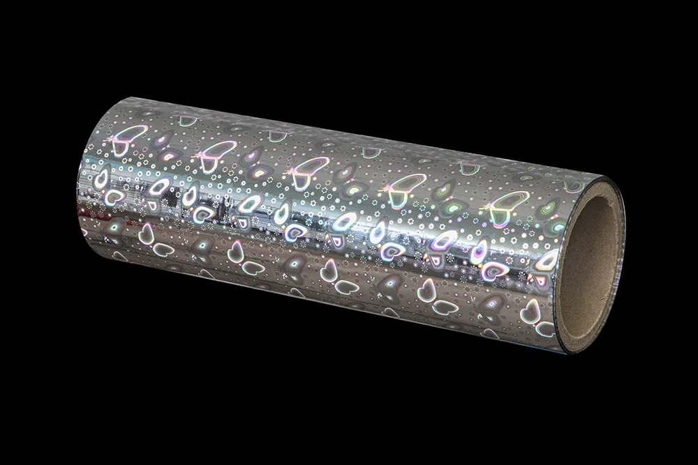 OPP Butterfly Metalized Holographic Lamination Film
