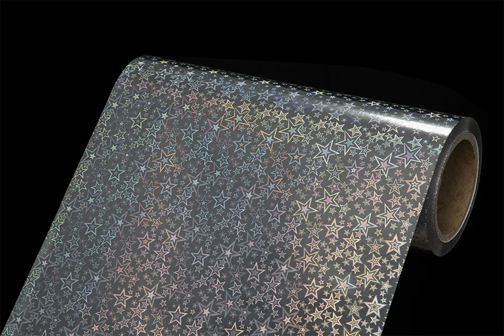 Metalized Sliver Holographic Lamination Film